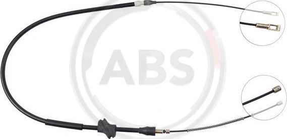 A.B.S. K10046 - Cablu, frana de parcare aaoparts.ro
