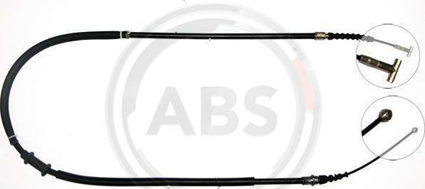 A.B.S. K10057 - Cablu, frana de parcare aaoparts.ro
