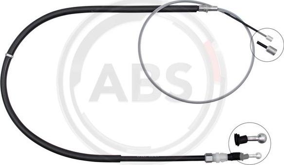 A.B.S. K10192 - Cablu, frana de parcare aaoparts.ro