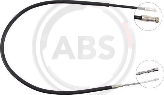 A.B.S. K10888 - Cablu, frana de parcare aaoparts.ro