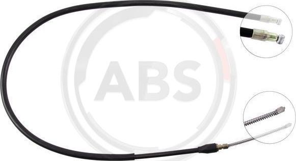 A.B.S. K10887 - Cablu, frana de parcare aaoparts.ro