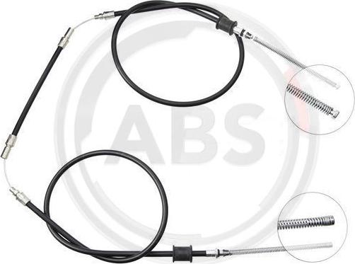 A.B.S. K10875 - Cablu, frana de parcare aaoparts.ro