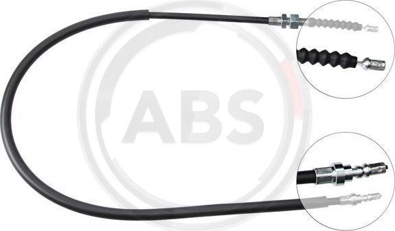 A.B.S. K10287 - Cablu, frana de parcare aaoparts.ro