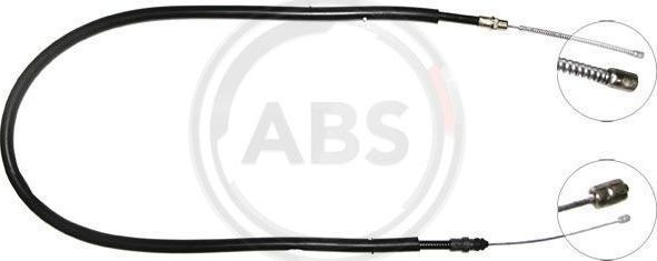 A.B.S. K11116 - Cablu, frana de parcare aaoparts.ro