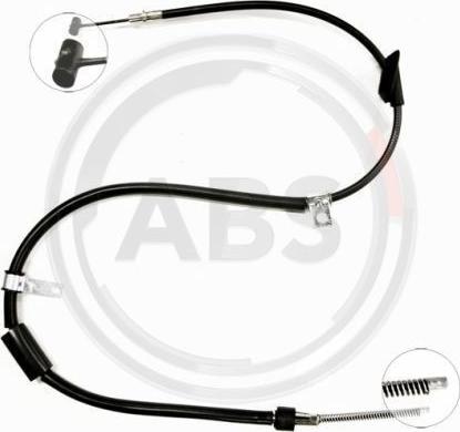 A.B.S. K11316 - Cablu, frana de parcare aaoparts.ro