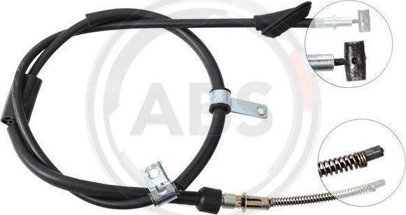 A.B.S. K11336 - Cablu, frana de parcare aaoparts.ro