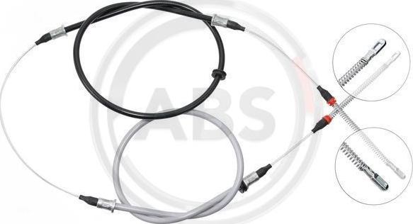 A.B.S. K11325 - Cablu, frana de parcare aaoparts.ro
