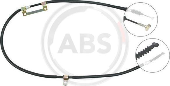 A.B.S. K11258 - Cablu, frana de parcare aaoparts.ro