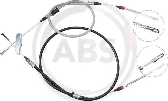 A.B.S. K11275 - Cablu, frana de parcare aaoparts.ro