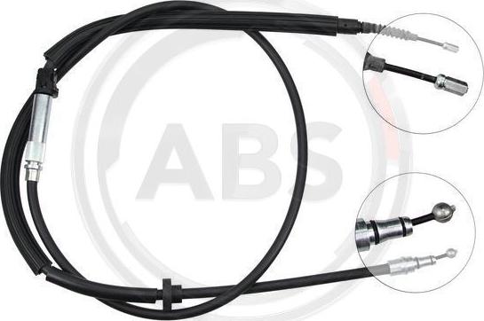 A.B.S. K11736 - Cablu, frana de parcare aaoparts.ro