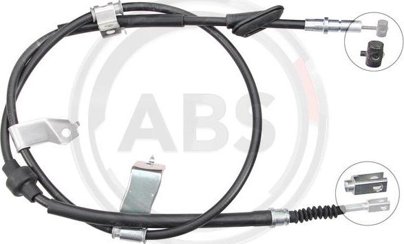 A.B.S. K18977 - Cablu, frana de parcare aaoparts.ro