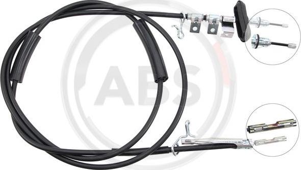 A.B.S. K18004 - Cablu, frana de parcare aaoparts.ro