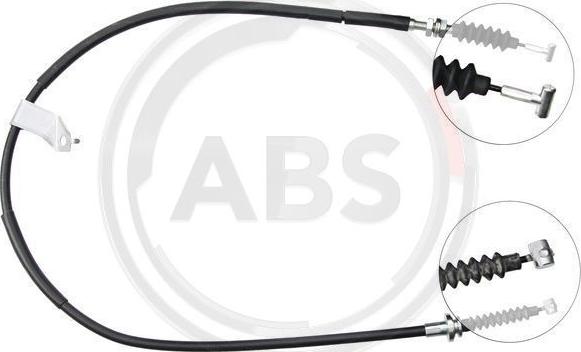 A.B.S. K18858 - Cablu, frana de parcare aaoparts.ro