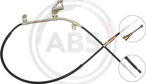 A.B.S. K18368 - Cablu, frana de parcare aaoparts.ro