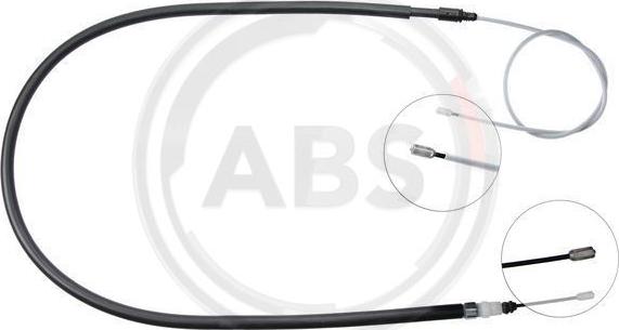 A.B.S. K13176 - Cablu, frana de parcare aaoparts.ro