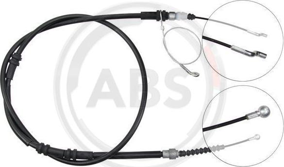 A.B.S. K13806 - Cablu, frana de parcare aaoparts.ro