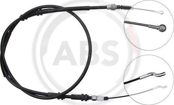 A.B.S. K13826 - Cablu, frana de parcare aaoparts.ro