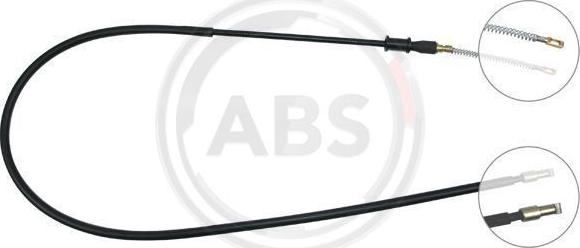 A.B.S. K13397 - Cablu, frana de parcare aaoparts.ro