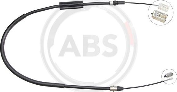 A.B.S. K12407 - Cablu, frana de parcare aaoparts.ro