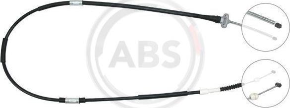 A.B.S. K12668 - Cablu, frana de parcare aaoparts.ro