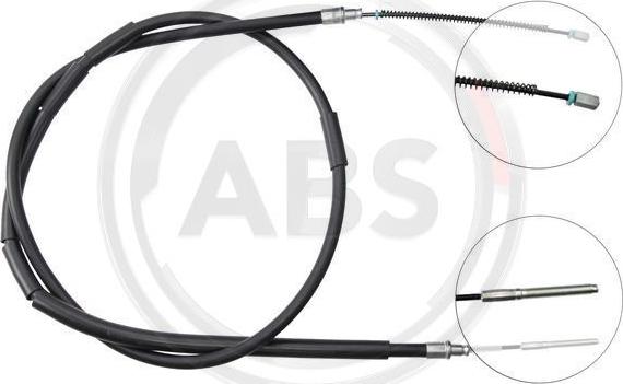 A.B.S. K12686 - Cablu, frana de parcare aaoparts.ro