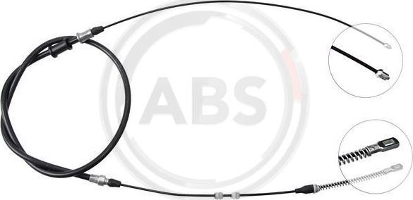 A.B.S. K12118 - Cablu, frana de parcare aaoparts.ro