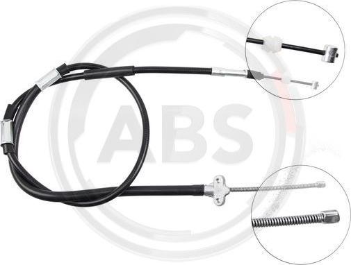 A.B.S. K12807 - Cablu, frana de parcare aaoparts.ro