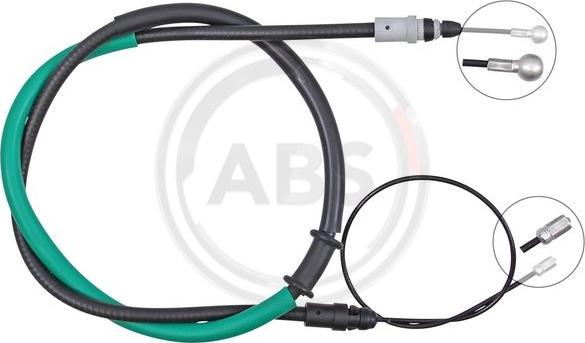 A.B.S. K17591 - Cablu, frana de parcare aaoparts.ro