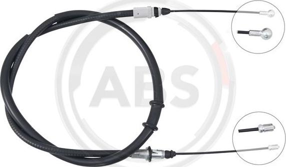 A.B.S. K17593 - Cablu, frana de parcare aaoparts.ro