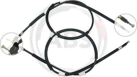 A.B.S. K17805 - Cablu, frana de parcare aaoparts.ro