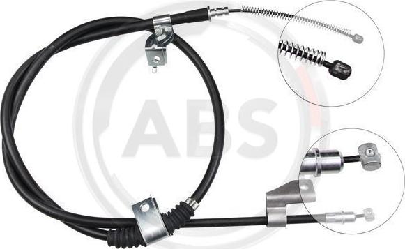 A.B.S. K17218 - Cablu, frana de parcare aaoparts.ro