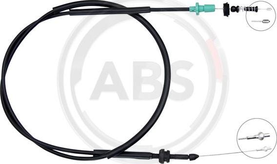 A.B.S. K37580 - Cablu acceleratie aaoparts.ro