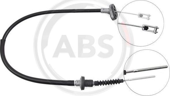 A.B.S. K25090 - Cablu ambreiaj aaoparts.ro