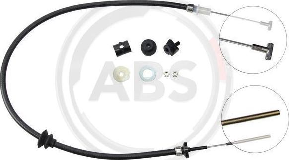 A.B.S. K26220 - Cablu ambreiaj aaoparts.ro