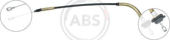 A.B.S. K20550 - Cablu ambreiaj aaoparts.ro