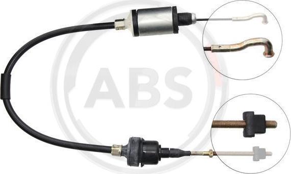 A.B.S. K23040 - Cablu ambreiaj aaoparts.ro