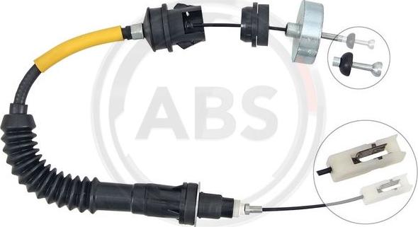 A.B.S. K27001 - Cablu ambreiaj aaoparts.ro