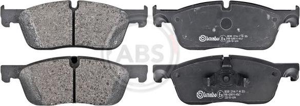 A.B.S. P44026 - Set placute frana,frana disc aaoparts.ro