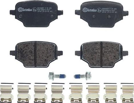 A.B.S. P59098 - Set placute frana,frana disc aaoparts.ro