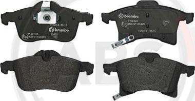 A.B.S. P59045 - Set placute frana,frana disc aaoparts.ro