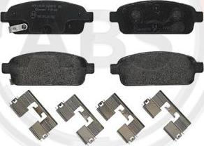 A.B.S. P59080 - Set placute frana,frana disc aaoparts.ro
