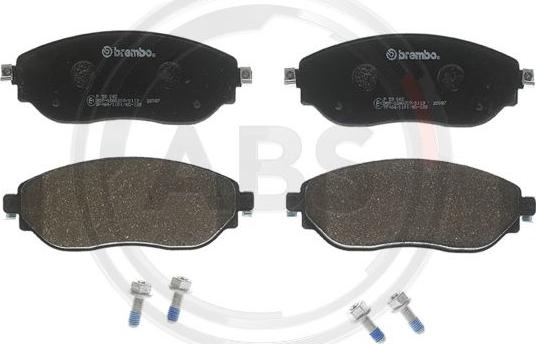 A.B.S. P59082 - Set placute frana,frana disc aaoparts.ro