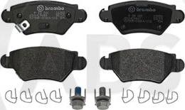 A.B.S. P59031 - Set placute frana,frana disc aaoparts.ro