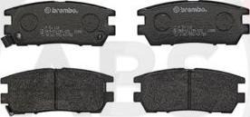 A.B.S. P54018 - Set placute frana,frana disc aaoparts.ro