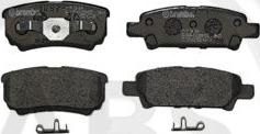 A.B.S. P54034 - Set placute frana,frana disc aaoparts.ro