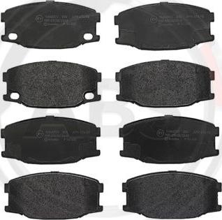 A.B.S. P54035 - Set placute frana,frana disc aaoparts.ro