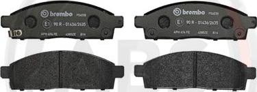 A.B.S. P54038 - Set placute frana,frana disc aaoparts.ro