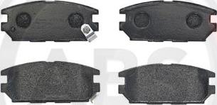 A.B.S. P54025 - Set placute frana,frana disc aaoparts.ro