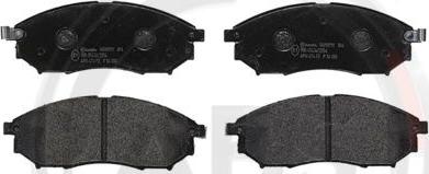 A.B.S. P56058 - Set placute frana,frana disc aaoparts.ro