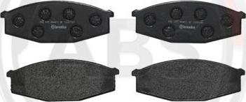 A.B.S. P56015 - Set placute frana,frana disc aaoparts.ro